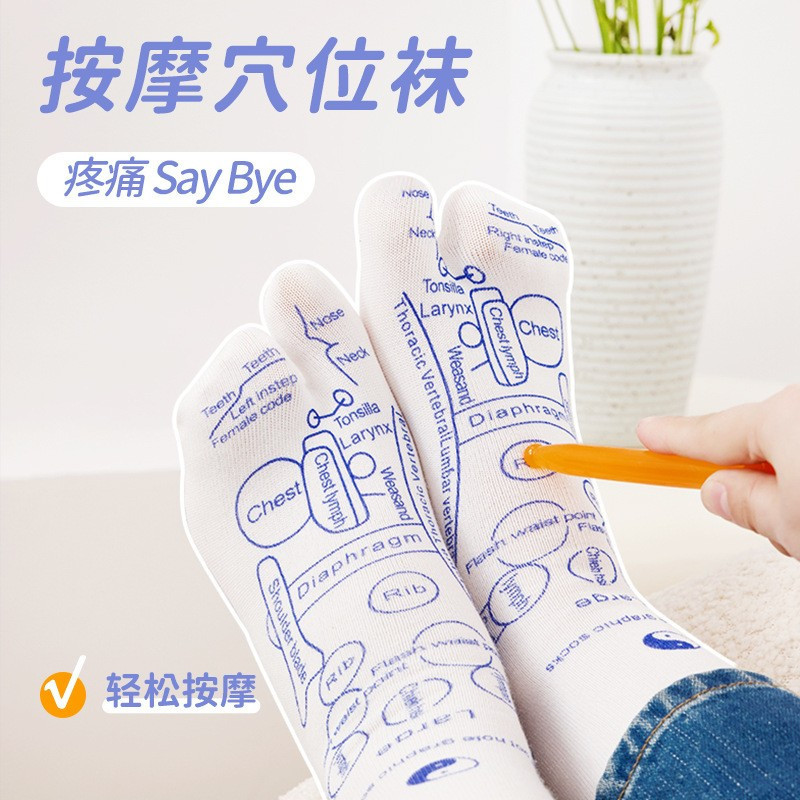 Previous Next Discover the Magic of Acupressure Reflexology Socks!